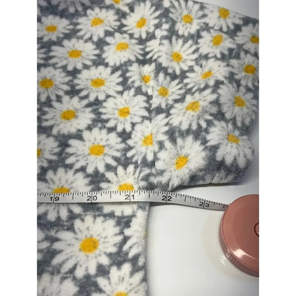 Roudelain Womens L White/Gray Daisy Print Sleep-set NEW - Picture 8 of 16